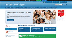 Desktop Screenshot of littlelondonsurgery.co.uk